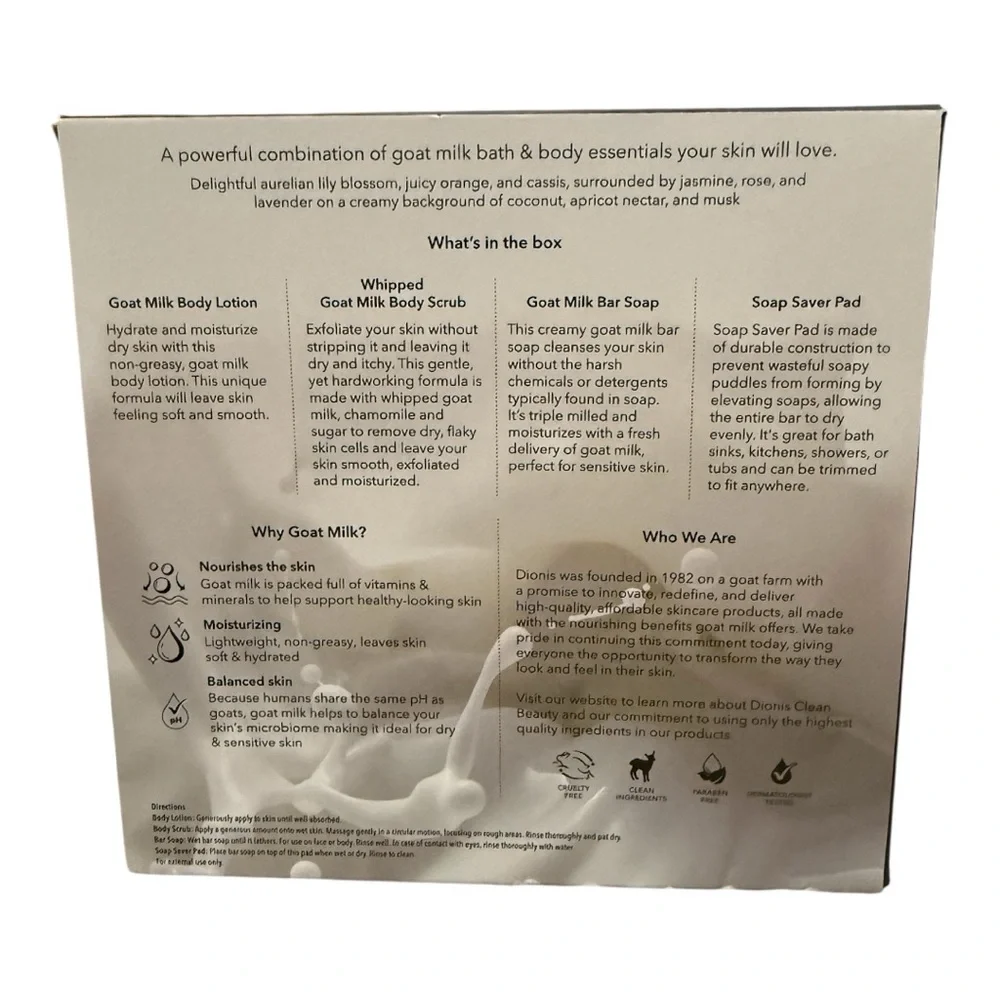 Dionis Lavender Blossom Skincare Set